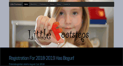 Desktop Screenshot of littlefootstepsriverton.com